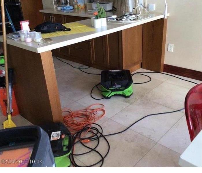 Water Damage in a Miami Beach Home